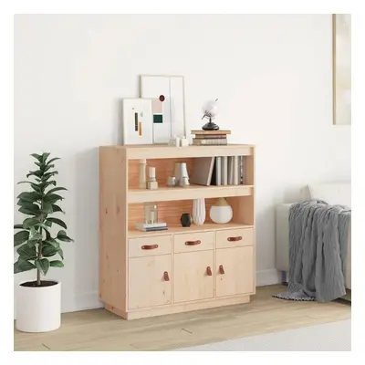 Skříň highboard 100x40x108,5 cm masivní borové dřevo