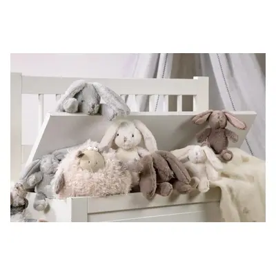 Plyšová dekorační hračka šedý zajíček Cuddly Bunny - 6*12*16cm