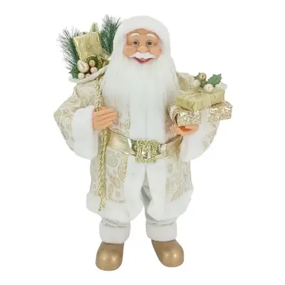 Dekorace Santa Claus Zlatý 80cm