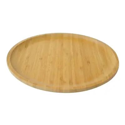 Bambusový servírovací podnos Bambum Penne, ⌀ 28 cm