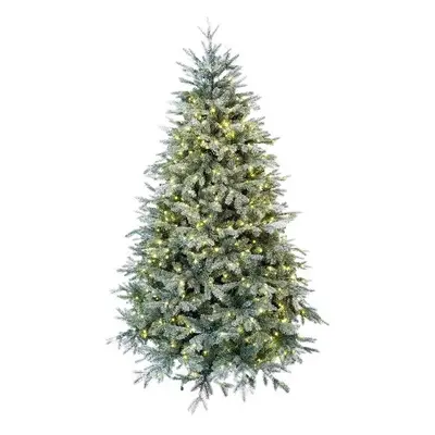 Umělý vánoční stromeček 3D Smrk Stříbrný 180cm 550LED