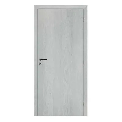 Solodoor Interiérové dveře 80 P, 850 × 1985 mm, fólie, pravé, Earl Grey, plné