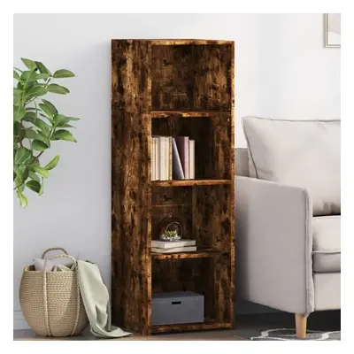 Skříň highboard kouřový dub 40 x 41 x 124 cm kompozitní dřevo