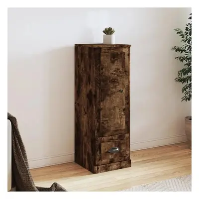 Skříň highboard kouřový dub 36 x 35,5 x 103,5 kompozitní dřevo