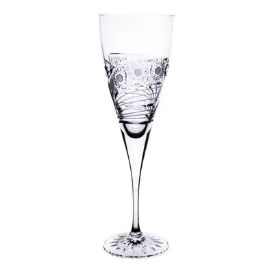 Onte Crystal Bohemia Crystal ručně broušené sklenice na bílé víno Kometa 260 ml 2KS