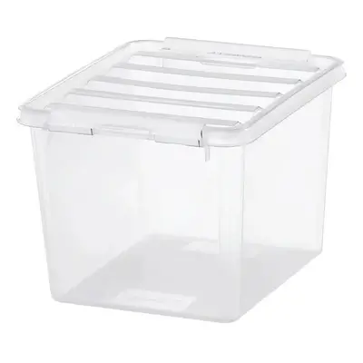 SmartStore Úložný box s bílými klipy Classic, 3 l