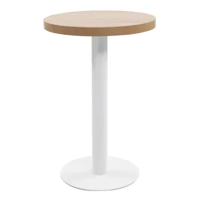 Bistro stolek světle hnědý 50 cm MDF