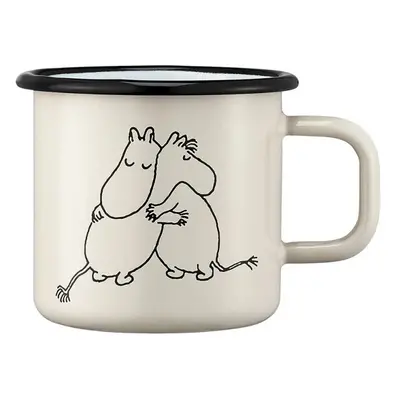 Hrnek 80. výročí Moomin 0,37l, smalt / béžový