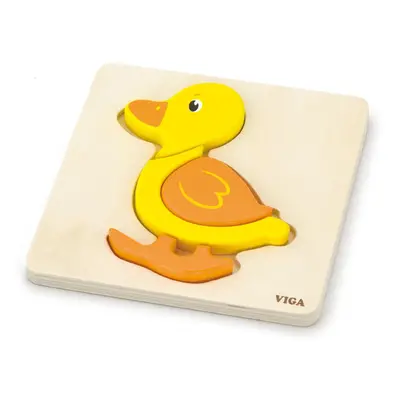 První dřevěné puzzle Viga, Kachna