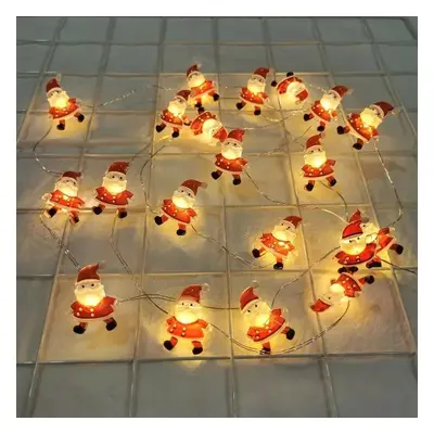 Vánoční 20 LED girlanda Santa Claus 2m