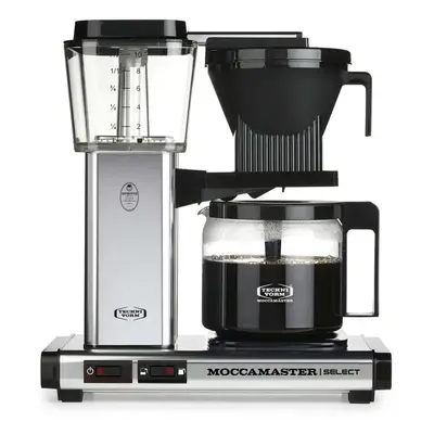 Moccamaster KBG 741 SELECT Technivorm - stříbrný (polished)