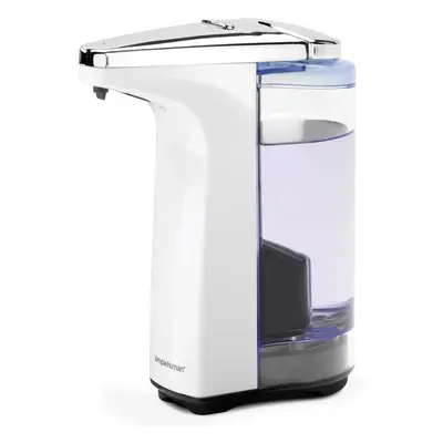 Bílý automatický plastový dávkovač mýdla 237 ml - simplehuman