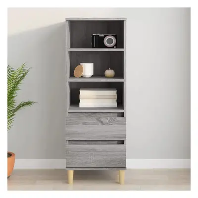 Skříň highboard šedá sonoma 40 x 36 x 110 cm kompozitní dřevo