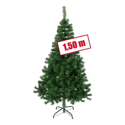 HI Vánoční stromek s kovovým stojanem zelený 150 cm