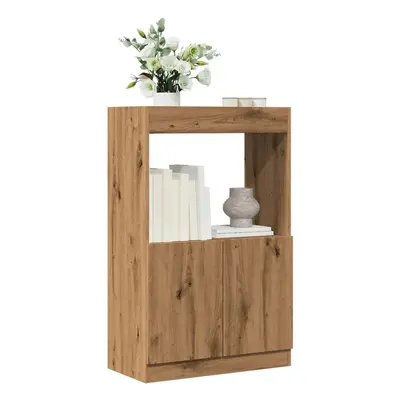 Skříň highboard dub artisan 63 x 33 x 100 cm kompozitní dřevo