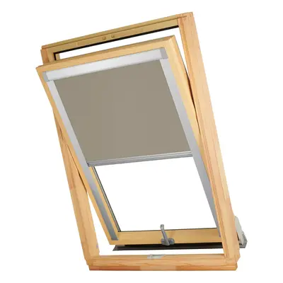 Dekodum Termoizolační roleta na střešní okno typu VELUX MK08/M08/308 Barva látky: Tan Silver, Ba