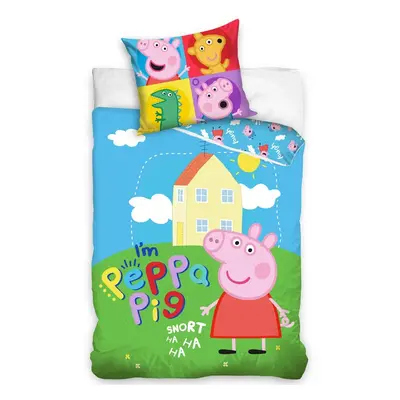 Bavlněné povlečení Já jsem prasátko Peppa Pig -140x200 + 70x90