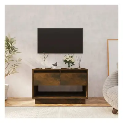 TV skříňka kouřový dub 70 x 41 x 44 cm kompozitní dřevo