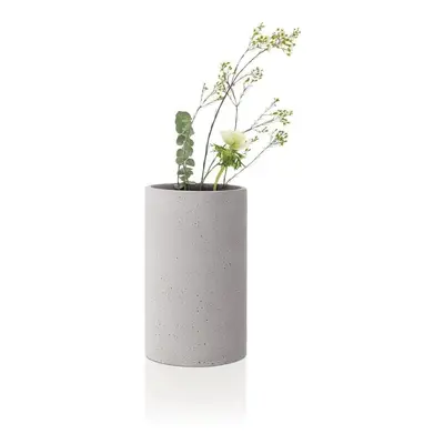 Světle šedá váza Blomus Bouquet, výška 20 cm