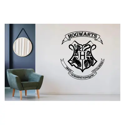 Lepy.cz Samolepka na zeď Harry Potter - Bradavice Velikost (šířka x výška): 55x61cm, Barevná var