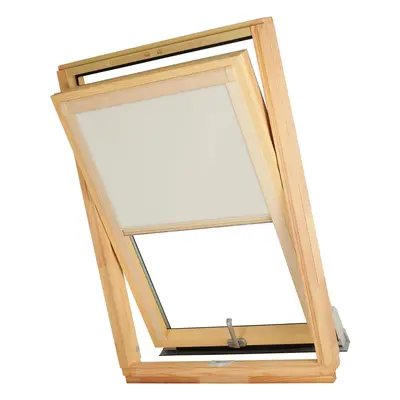 Dekodum Termoizolační roleta na střešní okno typu VELUX MK08/M08/308 Barva látky: Pearl Silver, 