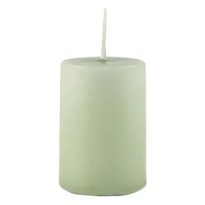 Zelená sloupová svíčka LIGHT GREEN 6cm