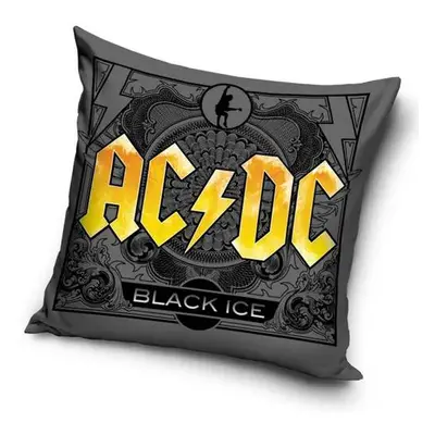 Carbotex Povlak na polštářek AC/DC Black Ice Tour, 40 x 40 cm