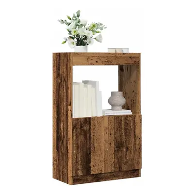 Skříň highboard old wood 63 x 33 x 100 cm kompozitní dřevo