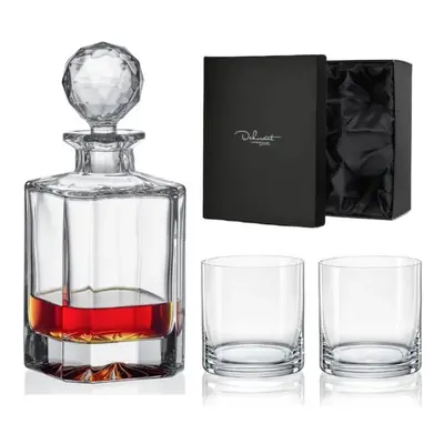 Dekorant Křišťálový whisky set Fiona 1+2