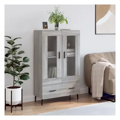 Skříň highboard šedá sonoma 69,5 x 31 x 115 cm kompozitní dřevo