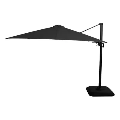 Černý slunečník 300x300 cm Shadowflex Deluxe – Hartman