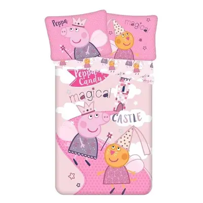 Jerry Fabrics povlečení bavlna Peppa Pig 138 140x200+70x90 cm