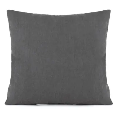 Tom Linen Povlak na polštář Dark Grey Velikost: 50x70cm