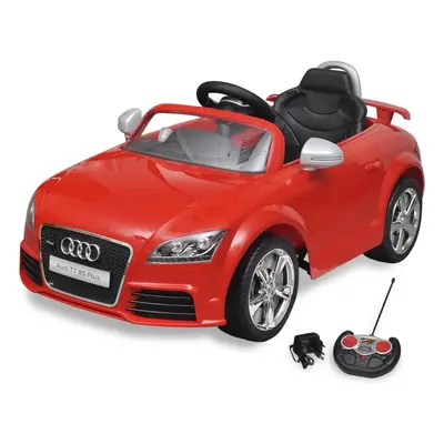 Audi TT RS dětské auto s dálkovým ovládáním červené