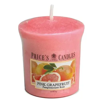 Price´s FRAGRANCE votivní svíčka Růžový grapefruit - hoření 15h