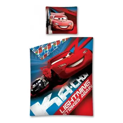 Dětské povlečení CARS červené Rozměr povlečení: 80 x 80 cm | 135 x 200 cm