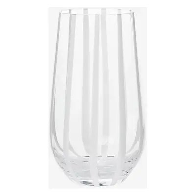 Broste Copenhagen Sklenice Stripe s proužky 550ml větší