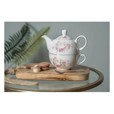 Porcelánový tea for one Friendly Roses - 0,4L