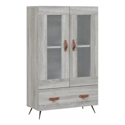 Skříň highboard šedá sonoma 69,5 x 31 x 115 cm kompozitní dřevo