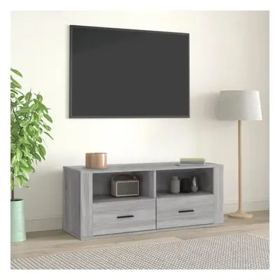 TV skříňka šedá sonoma 100 x 35 x 40 cm kompozitní dřevo