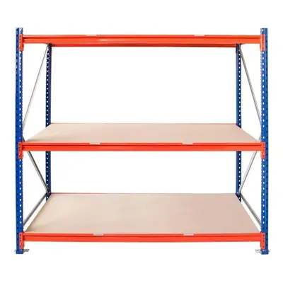 REGÁL LONGSPAN, Kovový regál přídavný modul 200x150x80cm, 1000kg na DTD polici