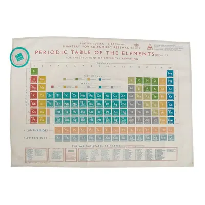 Utěrka Rex London Periodic Table, 50 x 70 cm