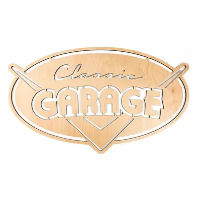 Živá Zeď Dřevěná nástěnná dekorace Classic garage