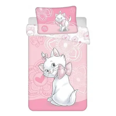 Jerry fabrics Disney povlečení do postýlky Marie cat 02 baby 100x135 + 40x60 cm