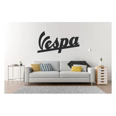 Lepy.cz Samolepka na zeď Vespa - logo Velikost (šířka x výška): l20x63cm, Barevná varianta: Ledo