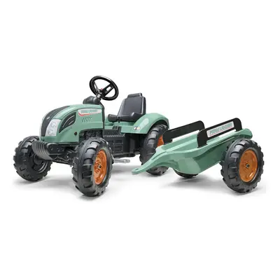 Šlapací traktor s přívěsem Green Lander Falk od 3 let