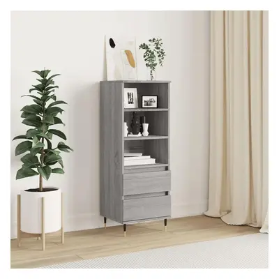 Skříň highboard šedá sonoma 40 x 36 x 110 cm kompozitní dřevo