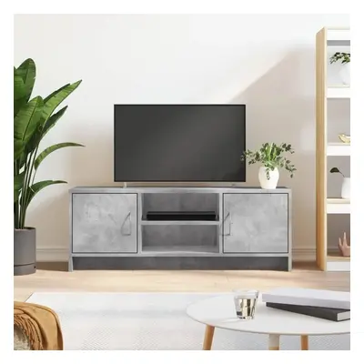 TV skříňka betonově šedá 102x30x37,5 cm kompozitní dřevo