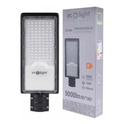 ECOLIGHT Pouliční LED lampa 100W