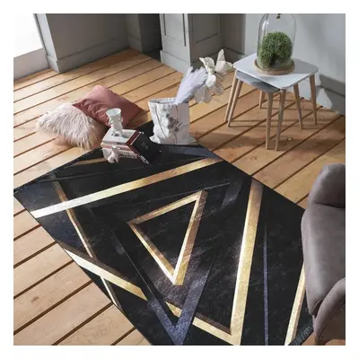 Stylový koberec s geometrickým motivem Šířka: 80 cm | Délka: 150 cm